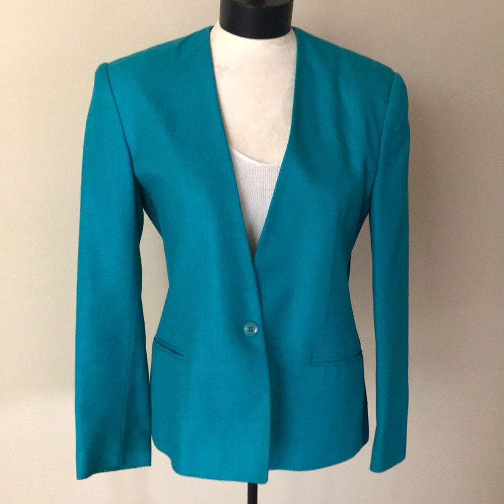 Gorgeous Vintage Lombardi Inc. Silk Blazer size 4